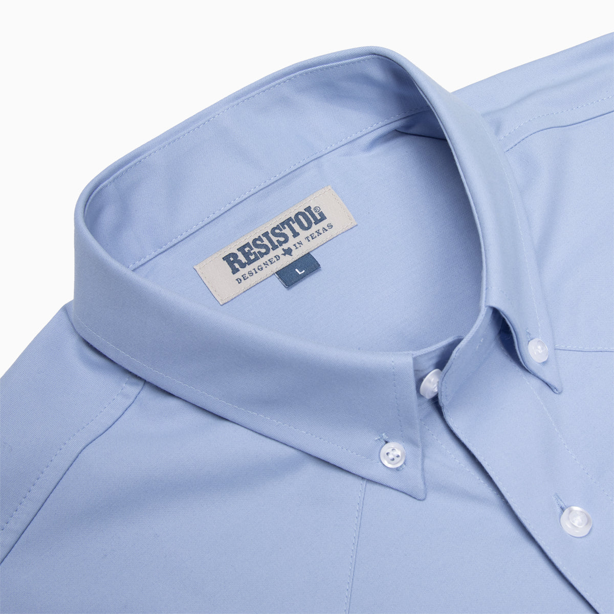 Resistol Dress Shirt - Light Blue - Resistol Featured