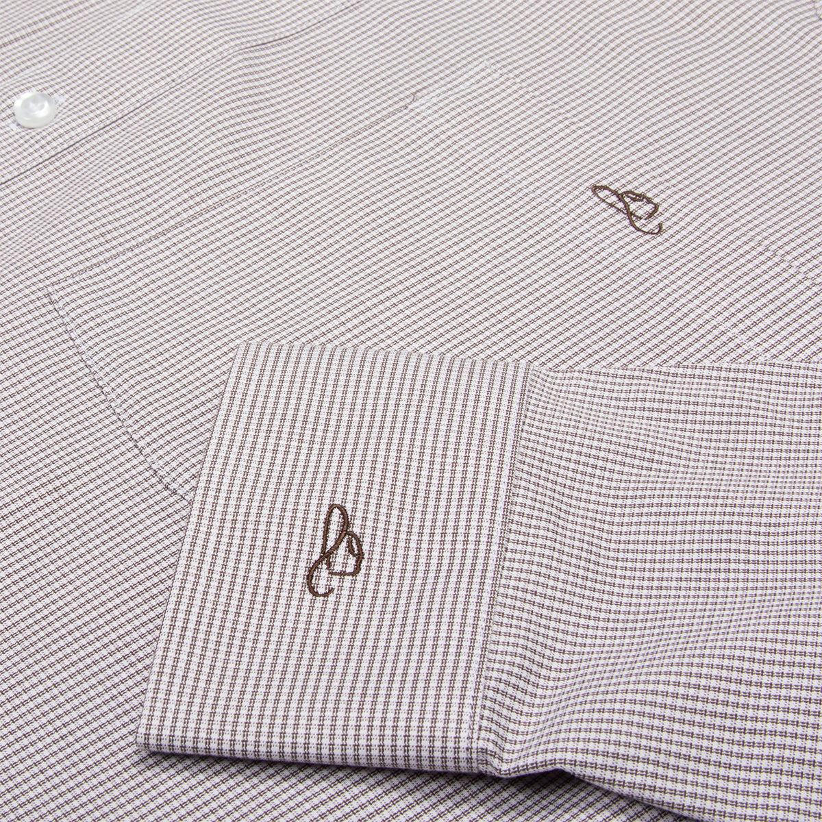Resistol Marketing Shirt - Grey Pinstripe - Resistol Latest