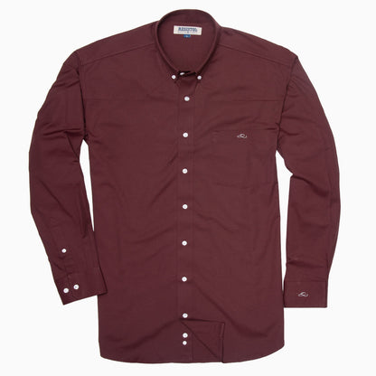 Resistol Dress Shirt - Wine - Resistol Deals