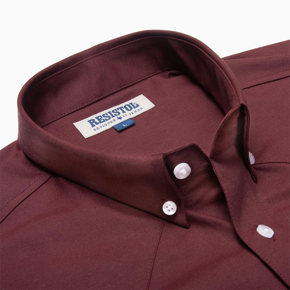 Resistol Dress Shirt - Wine - Resistol Deals