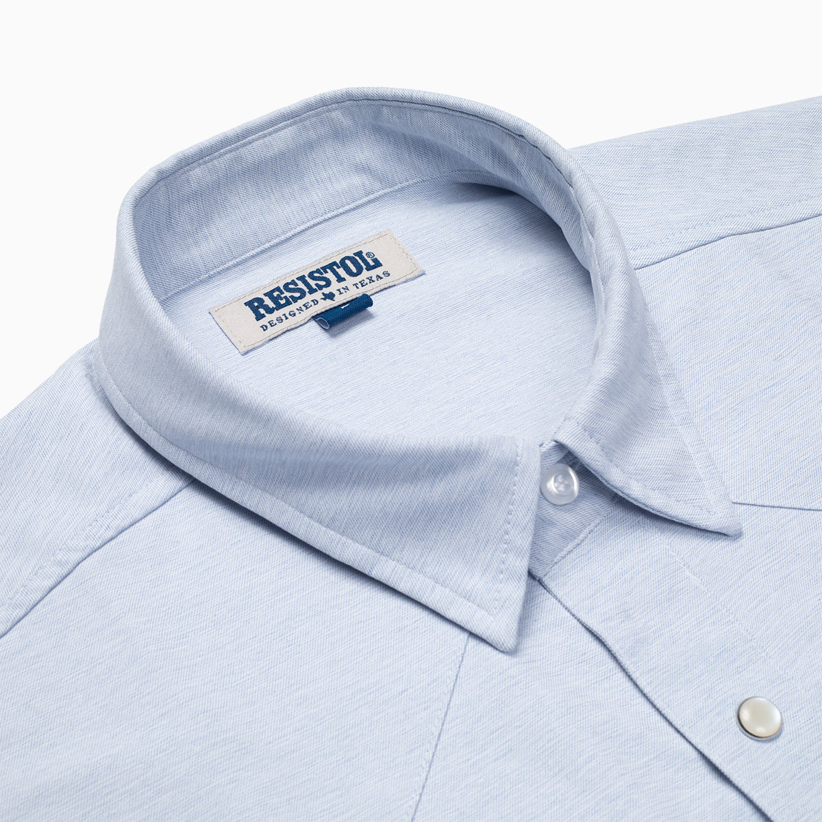 Resistol Performance Shirt - Light Blue - Resistol Featured