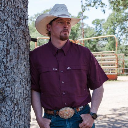 Maroon Original Half Sleeve - Resistol Featured