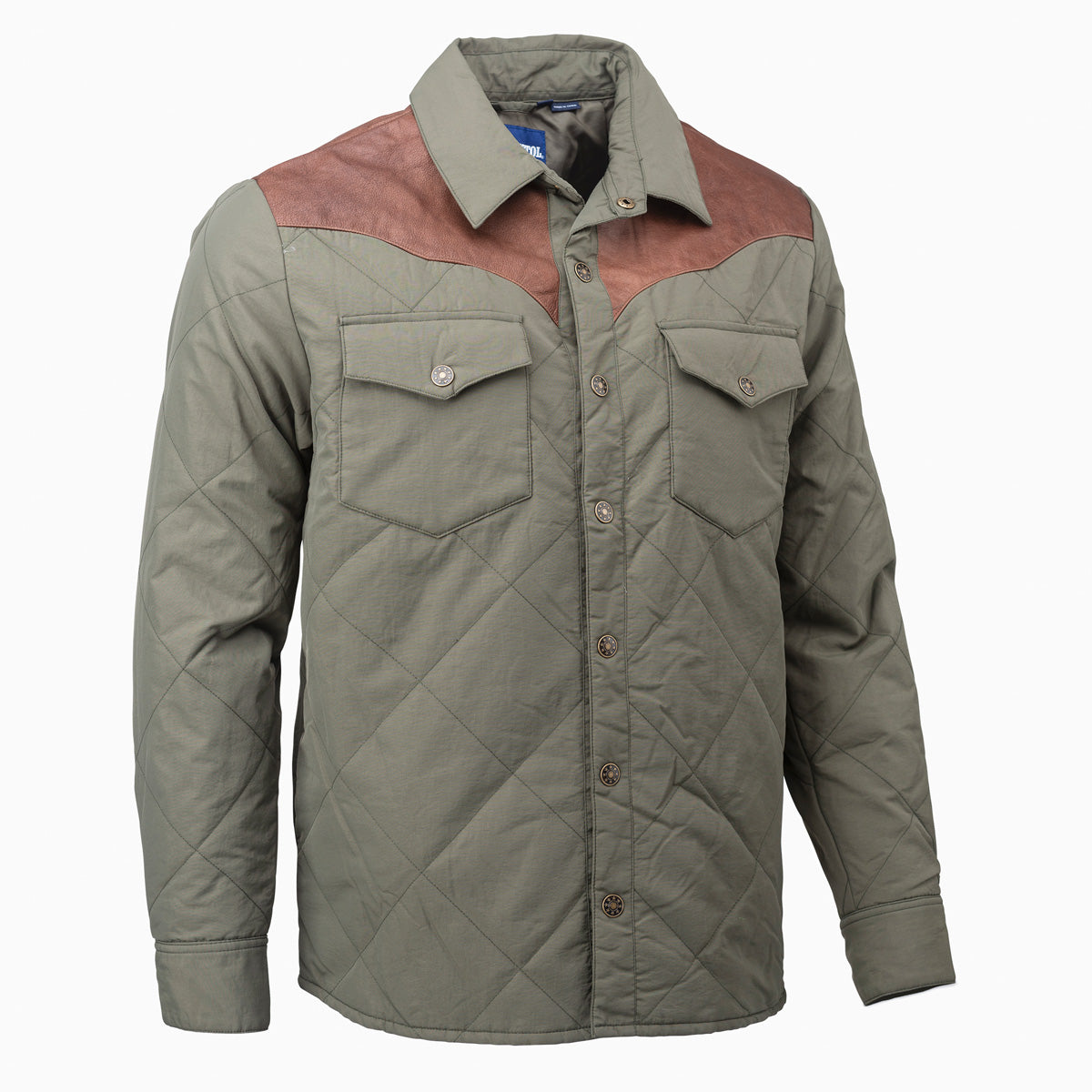 Work Shirt Jacket - Moss Green - Resistol Signature