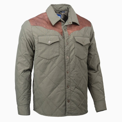 Work Shirt Jacket - Moss Green - Resistol Signature