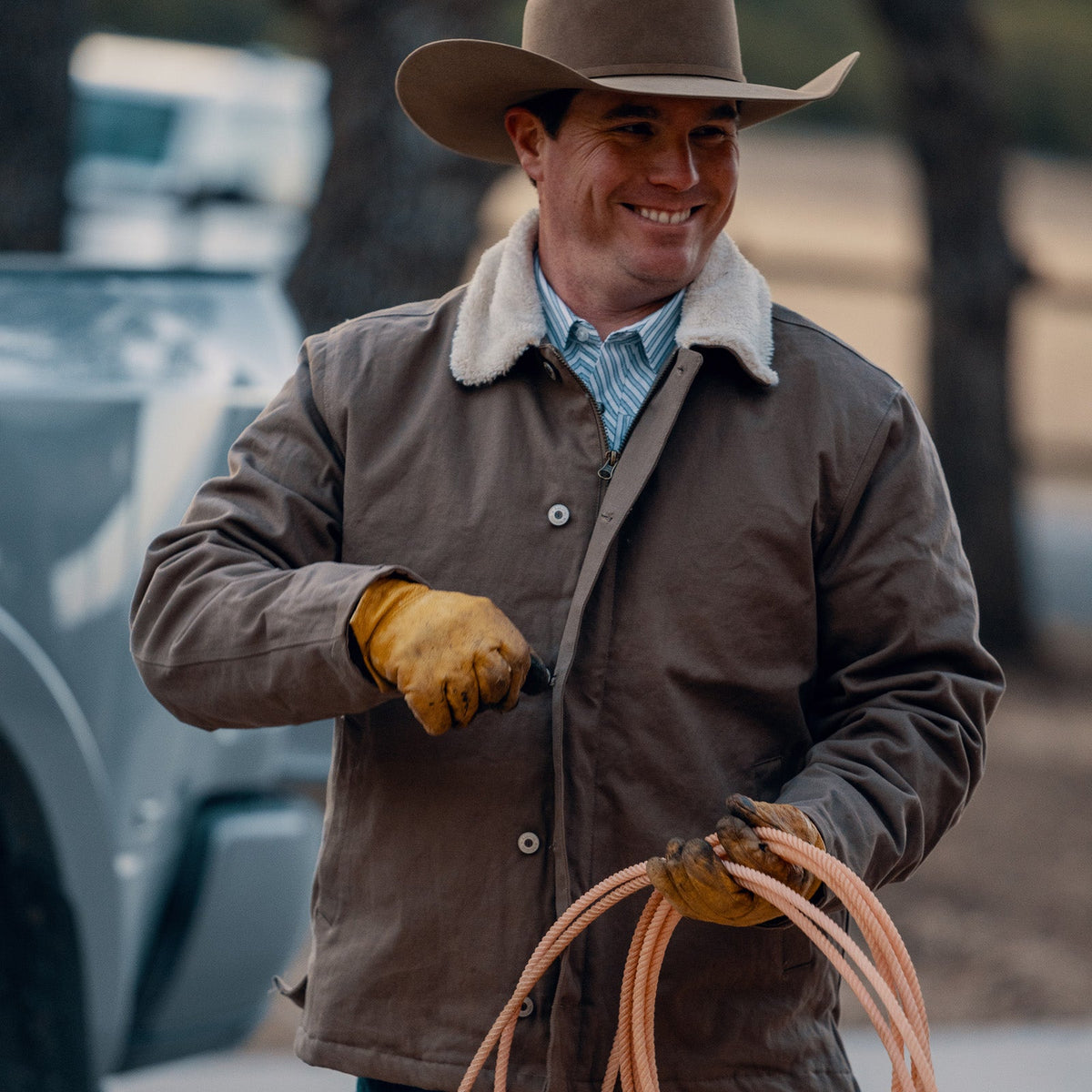 Trucker Jacket - Hickory - Resistol Classic